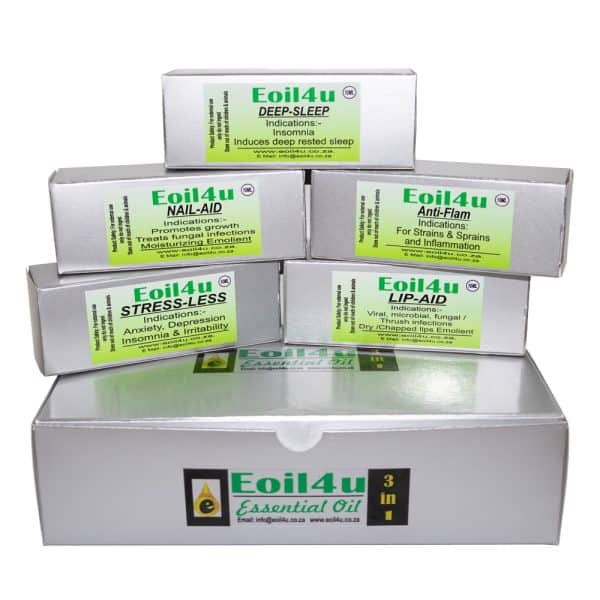 High quality essential oils and herbal remedies from Eoil4u, offering products for sleep, nail health, anti inflammatory, stress relief, and lips care, sourced from trusted suppliers in South Africa 