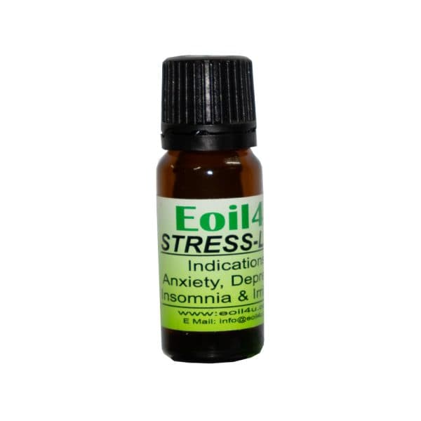 Eoil4u stress relief essential oil for anxiety, depression, insomnia, and irritability, natural aromatherapy remedy 
